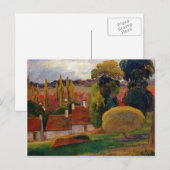 Paul Gauguin-Boerderij in Bretagne Briefkaart (Voorkant / Achterkant)