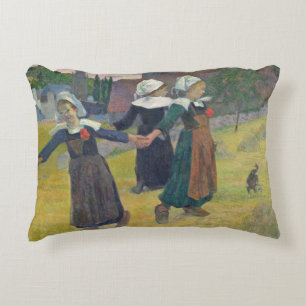Paul Gauguin Breton Girls Dancing, Pont-Aven, 18 Decoratief Kussen