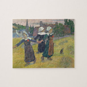 Paul Gauguin   Breton Girls Dancing, Pont-Aven, 18 Legpuzzel