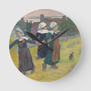 Paul Gauguin   Breton Girls Dancing, Pont-Aven, 18 Ronde Klok