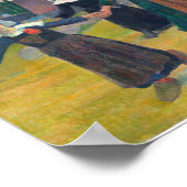 Paul Gauguin - Breton Girls Dancing Poster (Hoek)