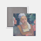 Paul Gauguin | Breton Peasants, 1894 (olie op canv Magneet (Voorkant / Achterkant)