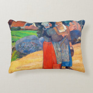 Paul Gauguin - Bretonse boerinnen Accent Kussen