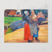 Paul Gauguin - Bretonse boerinnen Briefkaart (Voorkant)