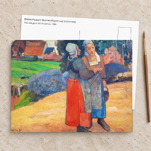 Paul Gauguin - Bretonse boerinnen Briefkaart