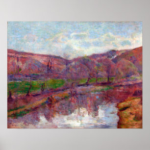 Paul Gauguin Brittany Landschap Poster