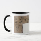 Paul Gauguin | Cinq Croquis de tete de vache (penc Mok (Links)