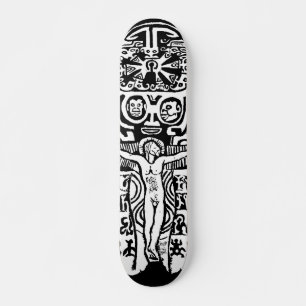 Paul Gauguin Crucifix Skateboard