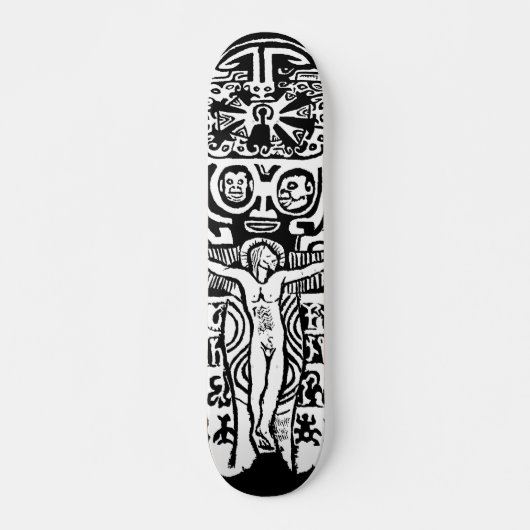 Paul Gauguin Crucifix Skateboard (Voorkant)