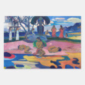 Paul Gauguin - Dag van de God / Mahana no atua Inpakpapier Vel (Voorkant 2)