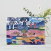 Paul Gauguin - Dag van de God / Mahana no atua Kaart (Staand voorkant)