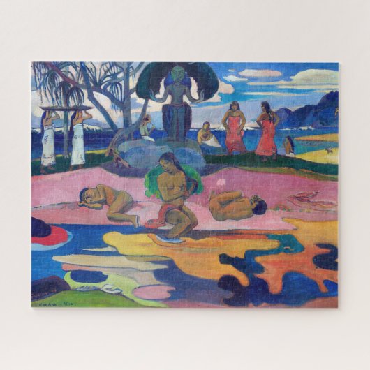 Paul Gauguin - Dag van de God / Mahana no atua Legpuzzel (Horizontaal)