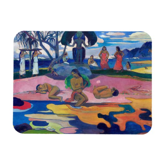 Paul Gauguin - Dag van de God / Mahana no atua Magneet (Horizontaal)