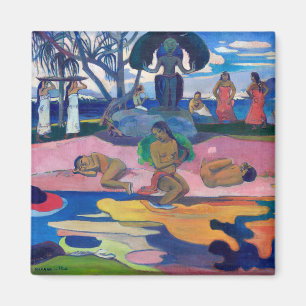 Paul Gauguin - Dag van de God / Mahana no atua Magneet