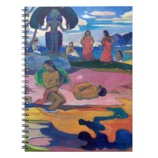 Paul Gauguin - Dag van de God / Mahana no atua Notitieboek (Voorkant)