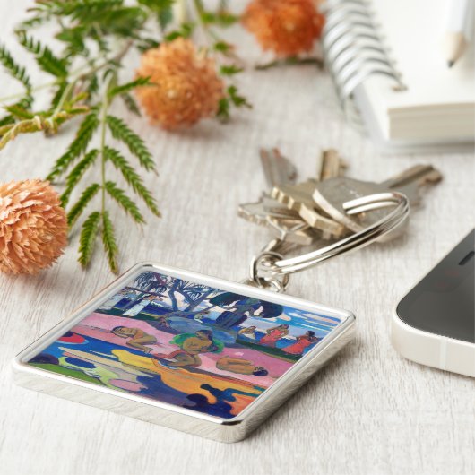 Paul Gauguin - Dag van de God / Mahana no atua Sleutelhanger (Zijkant)