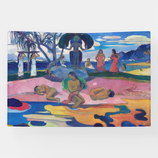 Paul Gauguin - Dag van de God / Mahana no atua Spandoek (Horizontaal)