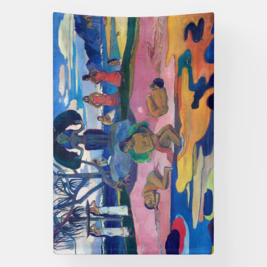 Paul Gauguin - Dag van de God / Mahana no atua Spandoek (Verticaal)