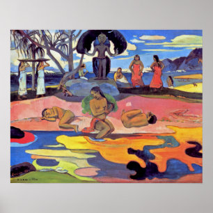 Paul Gauguin - Dag van de Goden - Kunstschilder Poster
