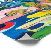 Paul Gauguin Day of the God (Mahana no atua) Art Poster (Hoek)