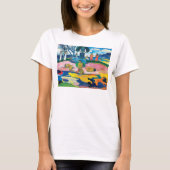 Paul Gauguin Day of the God (Mahana no atua) Art T-shirt (Voorkant)