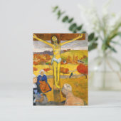 Paul Gauguin - De Gele Christus Briefkaart (Staand voorkant)