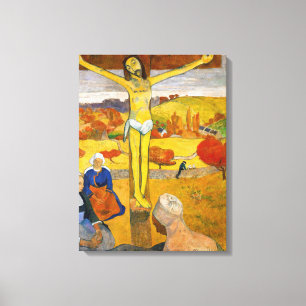 Paul Gauguin - De Gele Christus Canvas Afdruk
