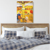Paul Gauguin - De Gele Christus Canvas Afdruk (Insitu (Slaapkamer))