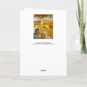 Paul Gauguin - De Gele Christus Kaart (Achterkant)