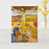 Paul Gauguin - De Gele Christus Kaart (Gele Bloem)