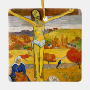 Paul Gauguin - De Gele Christus Keramisch Ornament