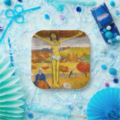 Paul Gauguin - De Gele Christus Papieren Bordje (Feest)