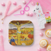 Paul Gauguin - De Gele Christus Papieren Bordje (Feest)