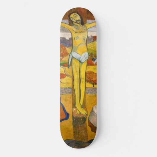 Paul Gauguin - De Gele Christus Persoonlijk Skateboard (Voorkant)