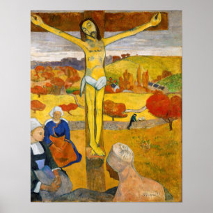 Paul Gauguin - De Gele Christus Poster