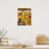 Paul Gauguin - De Gele Christus Poster (Keuken)