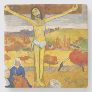Paul Gauguin - De Gele Christus Stenen Onderzetter