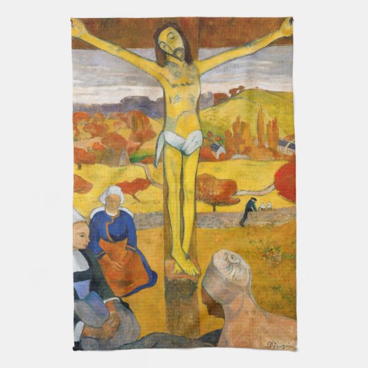 Paul Gauguin - De Gele Christus Theedoek (Verticaal)
