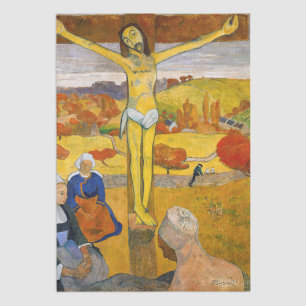 Paul Gauguin - De Gele Christus Tissuepapier