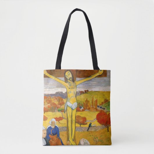 Paul Gauguin - De Gele Christus Tote Bag (Voorkant)