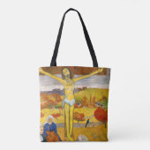 Paul Gauguin - De Gele Christus Tote Bag (Achterkant)