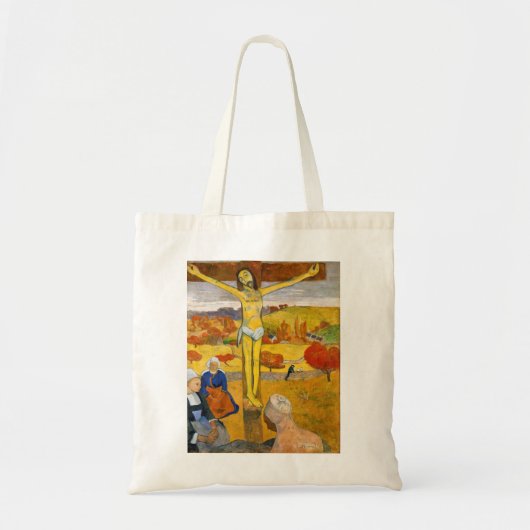 Paul Gauguin - De Gele Christus Tote Bag (Voorkant)
