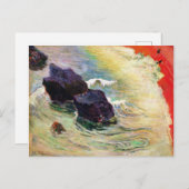 Paul Gauguin | De golf Briefkaart (Voorkant / Achterkant)