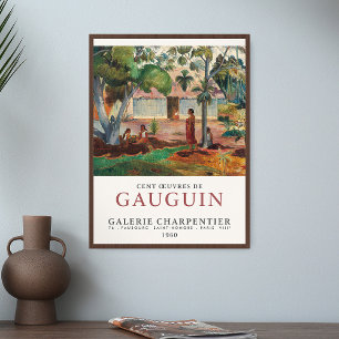 Paul Gauguin De Grote Boom 1891 Art Tahiti Poster
