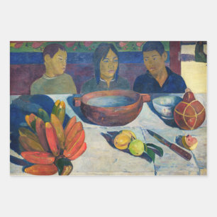 Paul Gauguin - De maaltijd / Bananen Inpakpapier Vel