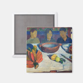 Paul Gauguin - De maaltijd / Bananen Magneet (Voorkant / Achterkant)