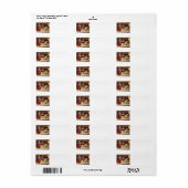 Paul Gauguin- De maaltijd (de bananen) Etiket (Full Sheet)