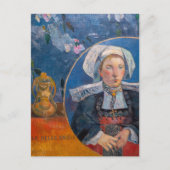 Paul Gauguin - De mooie engel, Pont-aven Briefkaart (Voorkant)