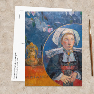 Paul Gauguin - De mooie engel, Pont-aven Briefkaart