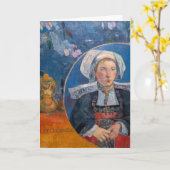 Paul Gauguin - De mooie Engel, Pont-aven Kaart (Gele Bloem)